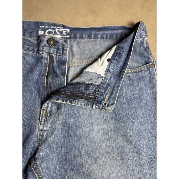 Vintage One Tough Brand Light Wash Distressed Jeans 36x30 - Picture 7 of 13